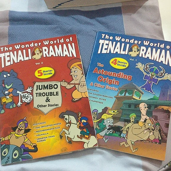 The Wonder World of Tenali Raman,vol.1 &2, Tinkle - Picture 2 of 12